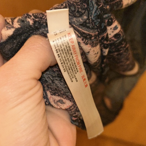 Free People “intimately free” trapeze dress / tunic size XS - Picture 6 of 6